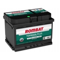 Аккумулятор rombat tornada плюс 12v 58ah 510a lb2