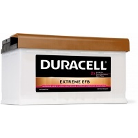 аккумулятор duracell extreme de80 efb 12v 80ah 820a