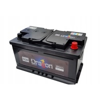 Аккумулятор автомобильный топ dragon 80ah , 720a
