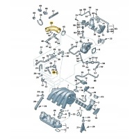 залы ! audi oe шланг совмещенный 06b133241bd