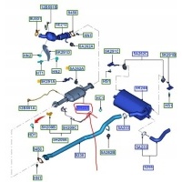 фильтр молекул постоянных форд kuga mk1 2.0l tdci