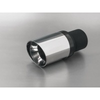 Насадка глушителя накладка сталь 70mm buzzer