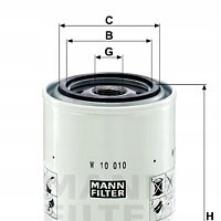 в 10 010 mann - filter фильтр , вентиляции камеры