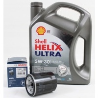 фильтр масляный + масляный shell 5w30 4l hyundai i10 ii