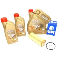 фильтр масляный ufi castrol 5w30 6l c3 bmw 5 e60 520d
