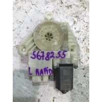 Моторчик переднего левого стеклоподъемника Skoda Rapid 2012-2020 6V1959801B