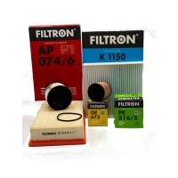 комплект фильтров filtron volvo v50 s40 дизель 2.0 d