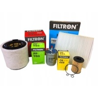 filtron комплект фильтров для skoda fabia ii 1.6 tdi