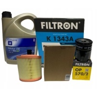комплект фильтров filtron opel astra k 1.0 1.4 т + масляный