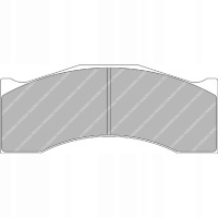 Колодки ferodo ds3000 frp3080r суппорт brembo 6 tłoc