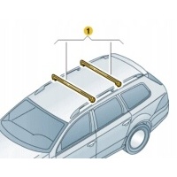 * новый крепление монтаж кровельная volkswagen гольф oe