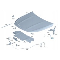 Патрон пиротехническое капота gla ii h247 a2478806901
