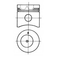[93045600] поршень ср . 105mm , std подходит do: deutz