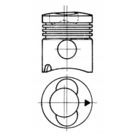 [93315600] поршень ср . 102mm , std подходит do: fendt