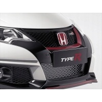Zdobienie переднего решетки honda civic ix 2015 - 17
