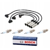 Bosch провода зажигания + свечи volkswagen гольф iv