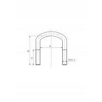 Хомут рессоры s - tr str - 50305