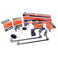 крепежи + наконечники + пальцы передняя volkswagen passat b6