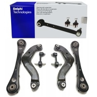 комплект рычаги крепежи задняя audi a4 b6 b7 delphi