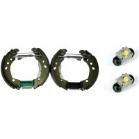 челюсти hamulc. + cylinderki комплект renault clio