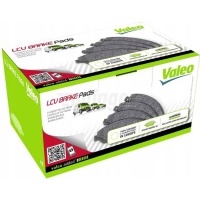 Valeo колодки передняя yaris ii p9 iii p13 charade