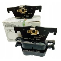 колодки тормозной задняя оригинал bmw f20 f30 f36 f32