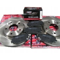 тормозные диски + колодки передняя hyundai i30 kia ceed 12 - 280mm