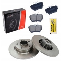 Тормозные диски + колодки + подшипники задняя opel vivaro trafic