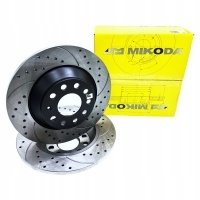 Диск тормозной mikoda gt audi a6 c6 задняя 302mm