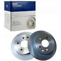 2 x delphi диск тормозной передняя bg4952c