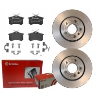 brembo тормозные диски + колодки volkswagen гольф iv бора seat леон