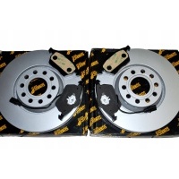Тормозные диски + колодки передняя audi a6 c5 1.8t 2.4 312mm набор