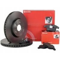 Brembo тормозные диски + колодки передняя форд mondeo iv 300mm