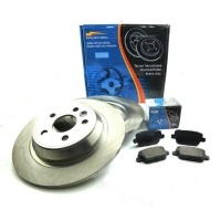 Форд kuga mk1 2008 - 2013 - тормозные диски + колодки задняя крафт