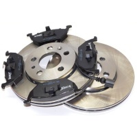 тормозные диски + колодки передняя volkswagen бора 1998 - 2005 280mm