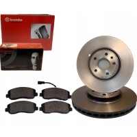 Brembo тормозные диски + колодки audi a4 b8 audi a5 передняя