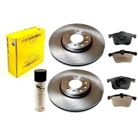 Тормозные диски колодки opel vectra c signum передняя 314mm 3.0