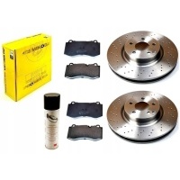 Тормозные диски колодки мерседес s класса w221 передняя 350mm