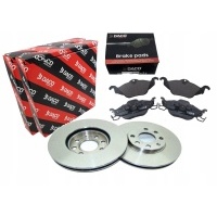 Тормозные диски колодки передняя opel astra г ii 98 - 4ś