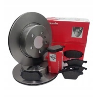 Тормозные диски колодки передняя brembo nissan micra iii 1.4