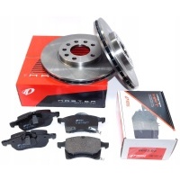 Тормозные диски + колодки передняя opel zafira b 308mm remsa
