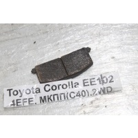 Колодки тормозные Toyota Corolla EE102 1998 04465-12510