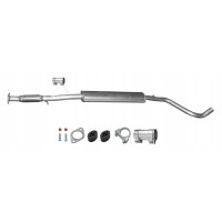 Fiat 500 1.4 16v 2007 - 2010 глушитель центральная
