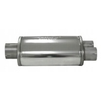 Глушитель универсальный owalny 76mm / 2x63.5mm