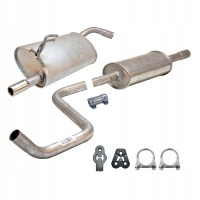Глушители mitsubishi кольт 1.5 80 / 90kw 2004 -