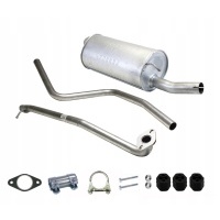 Глушитель , трубки форд фиеста v mk5 1.4 tdci , mazda 2