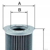 Mann - filter hd 811 x фильтр , гидравлика рабочая