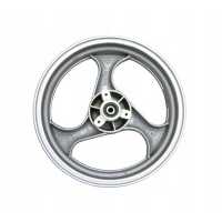 ferro 605 колесо 13x3 , 50 передняя алюминиевая серебренная