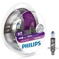 philips лампы h1 visionplus + 60% więcej света