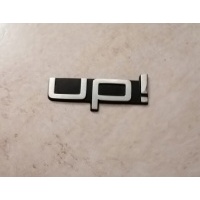 Эмблема значек логотип up ! на заднюю крышку volkswagen up !